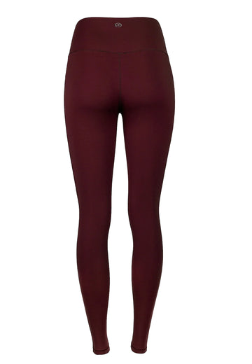 Motion Leggings mit hohem Bund - Henna Red - AchievePrime 