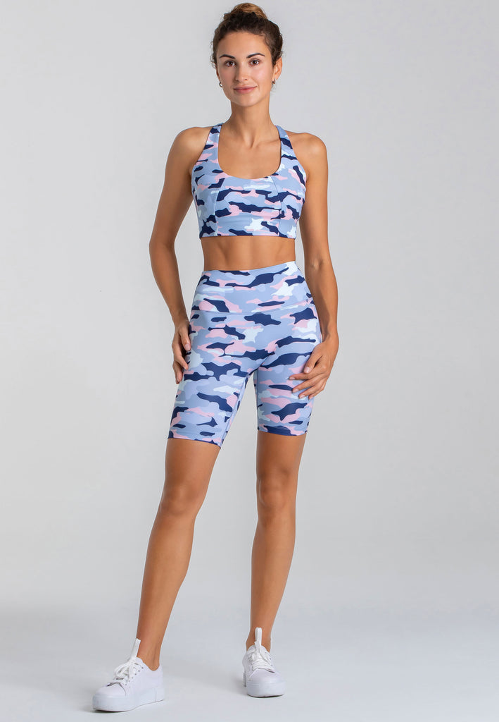 Force BH & Star Bike Shorts Set - Camo 1