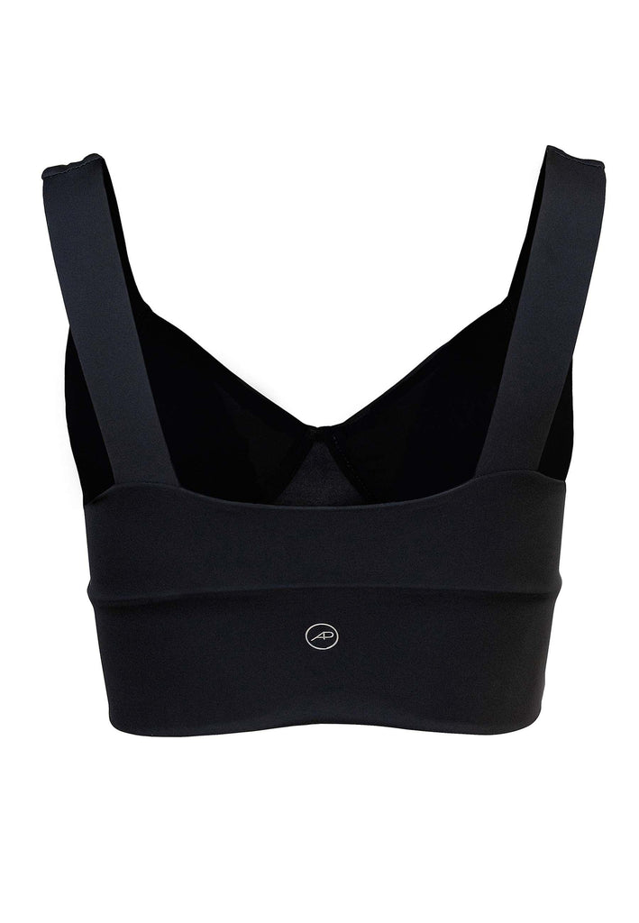 Elegantes Crop Top Damen Rückenansicht