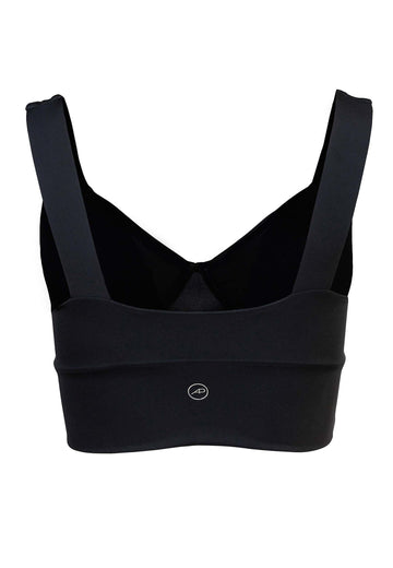 Elegantes Crop Top Damen Rückenansicht