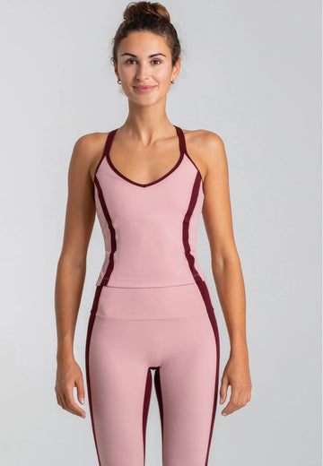 Spirit Tank Top Rose Blossom nachhaltig recycelt Vorderansicht