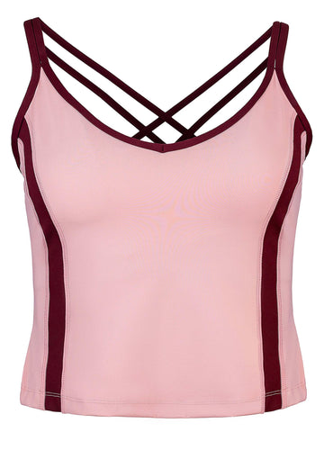 Spirit Tank Top Rose Blossom nachhaltig recycelt Vorderansicht