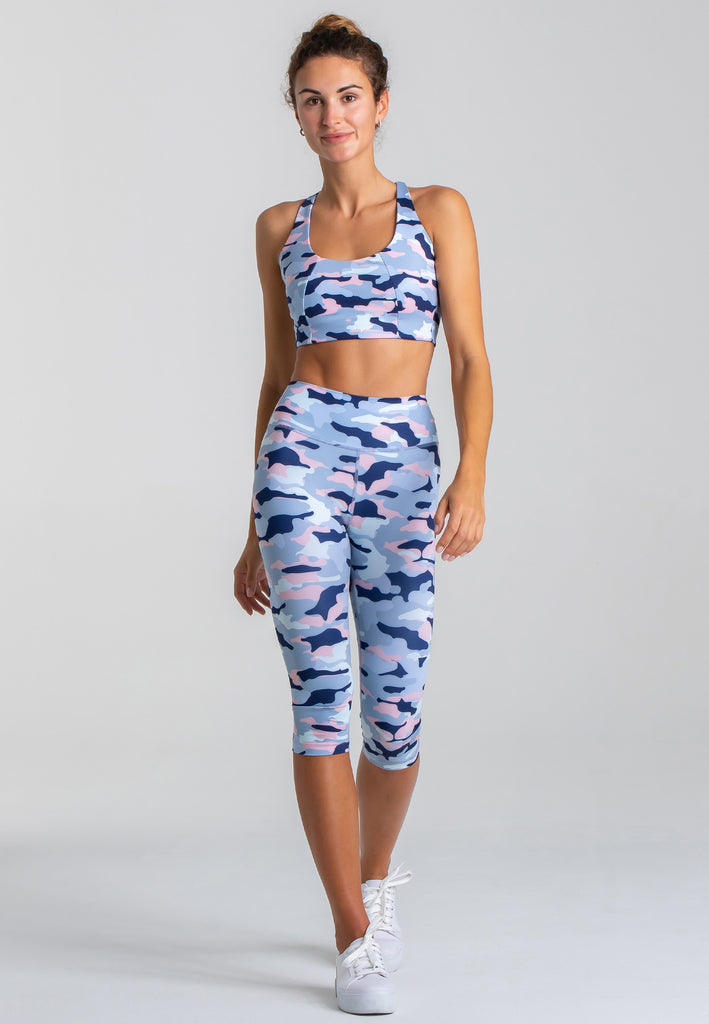 Force BH & Impulse Crop Leggings Set - Camo 2