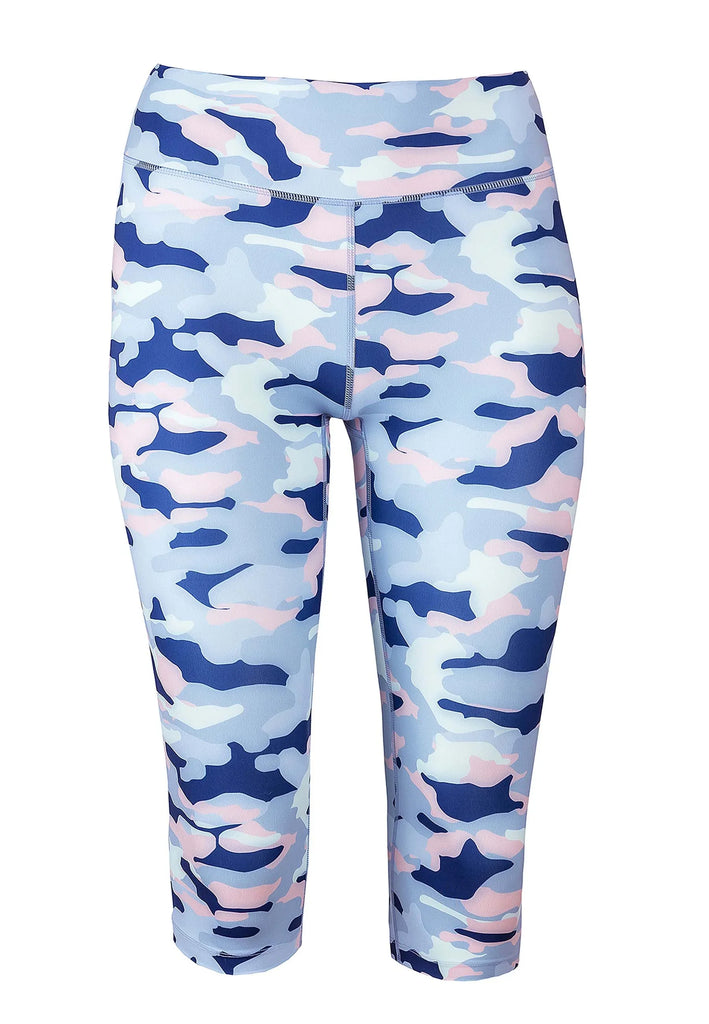 Impulse Crop Leggings mit hohem Bund - Camo - AchievePrime 