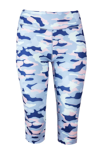 Impulse Crop Leggings mit hohem Bund - Camo - AchievePrime 
