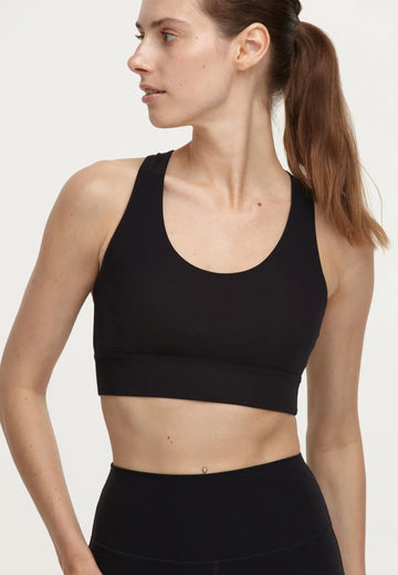 Luna Sport-BH Starker Halt - Schwarz - AchievePrime 