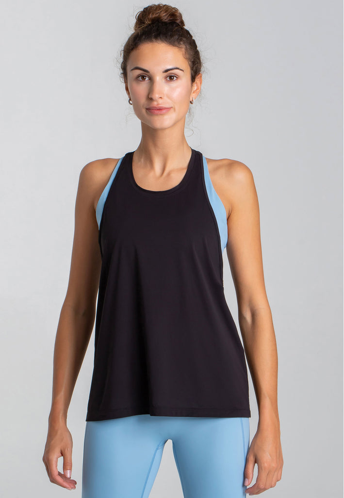 Velocity Sheer Tank Top - Black - AchievePrime 2