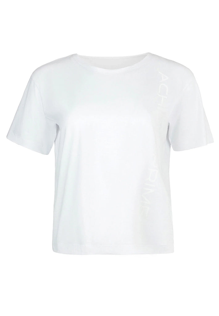 Serene T-Shirt Weiß Damen aus 100% Bio-Baumwolle Vorderansicht