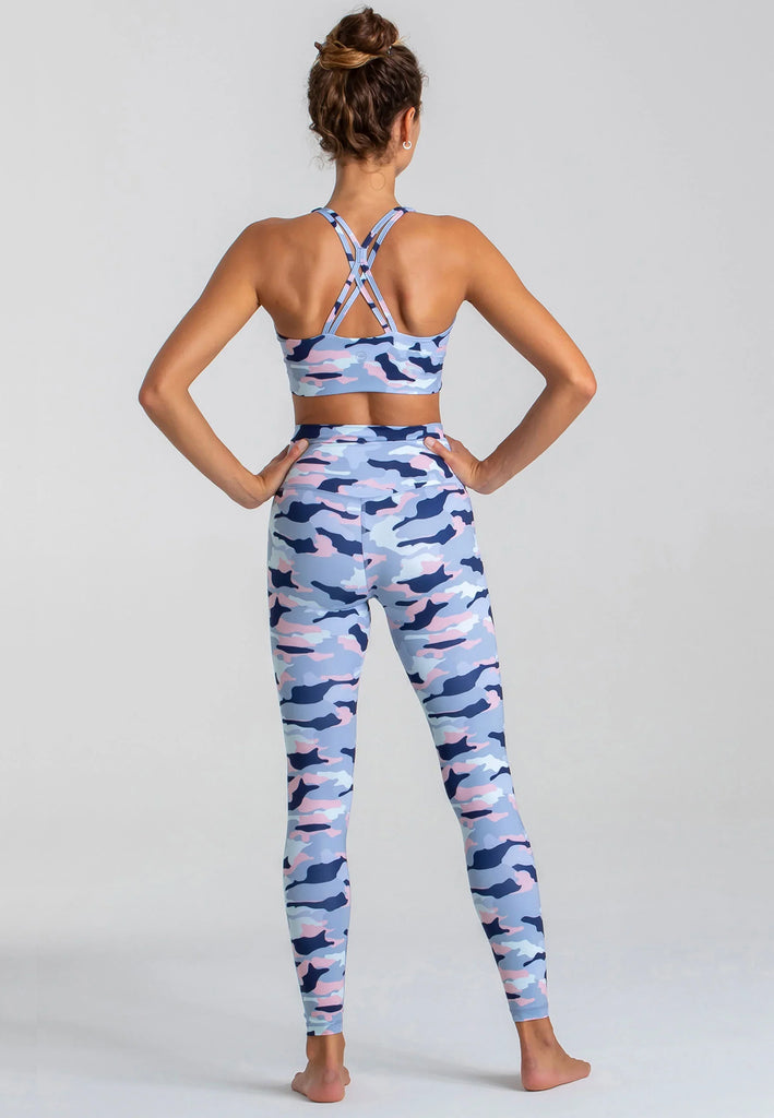 Vector Leggings mit superhohem Bund - Camo - AchievePrime 