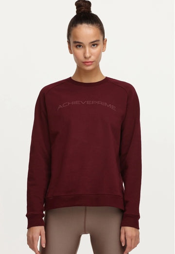 Iceberg Sweatshirt - Henna Red - AchievePrime 