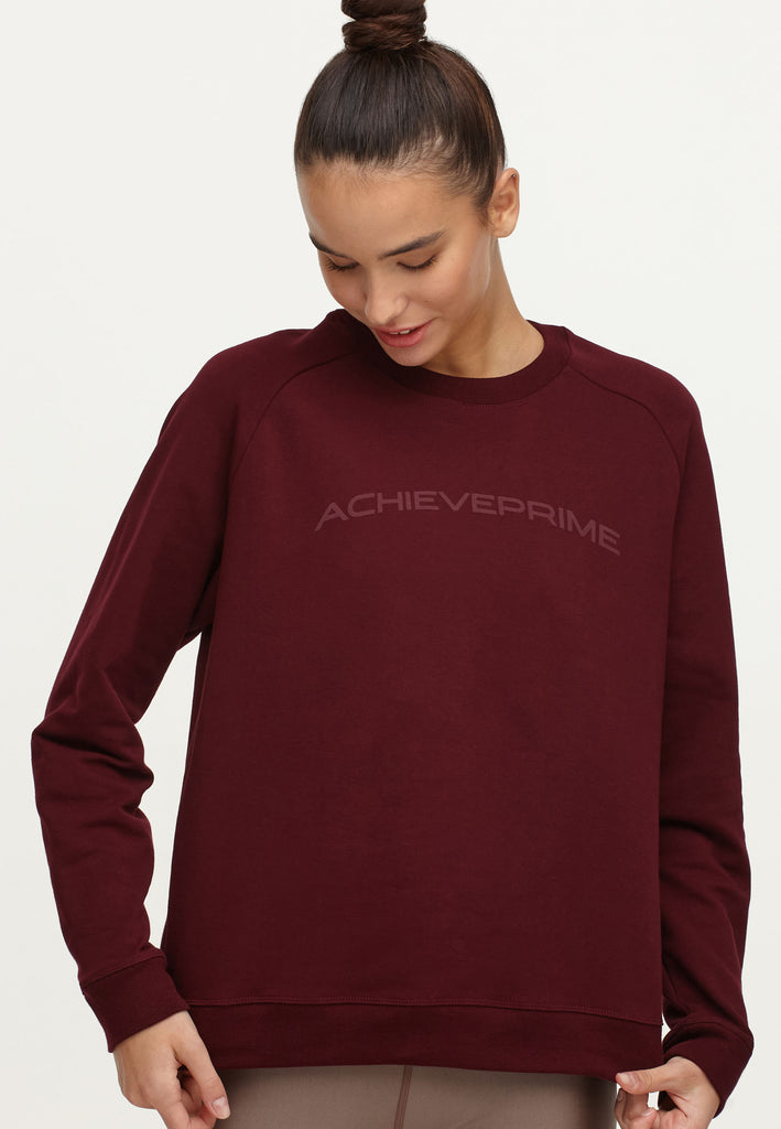 Iceberg Sweatshirt - Henna Red - AchievePrime 1