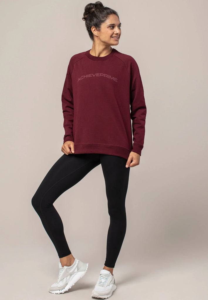 Iceberg Sweatshirt - Henna Red - AchievePrime 