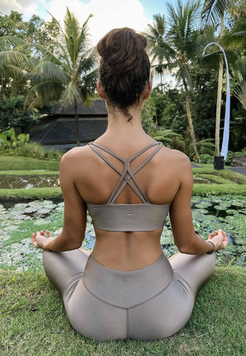 Force BH & Impulse Crop Leggings Set - Stardust - AchievePrime 