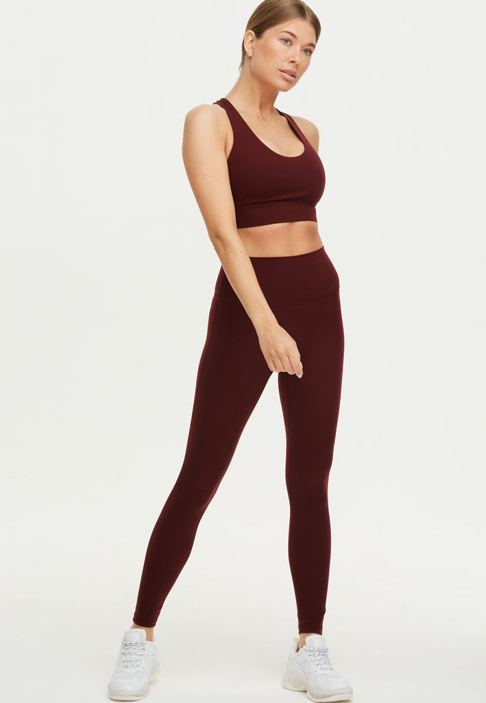 Luna Sport-BH Starker Halt - Henna Red - AchievePrime 