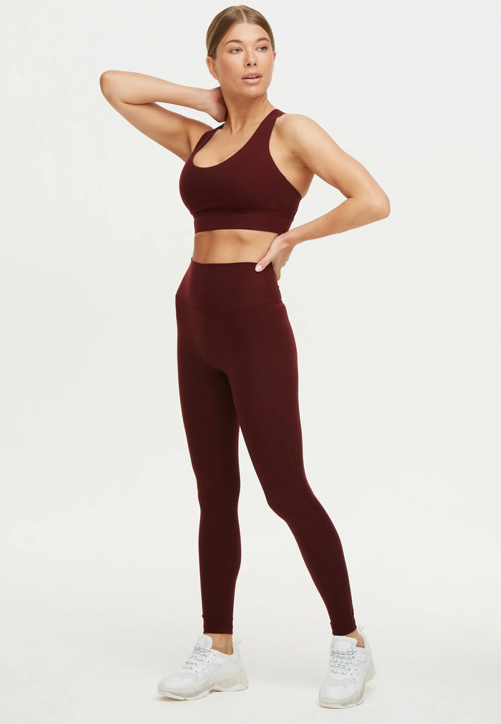 Luna Sport-BH Starker Halt - Henna Red - AchievePrime 