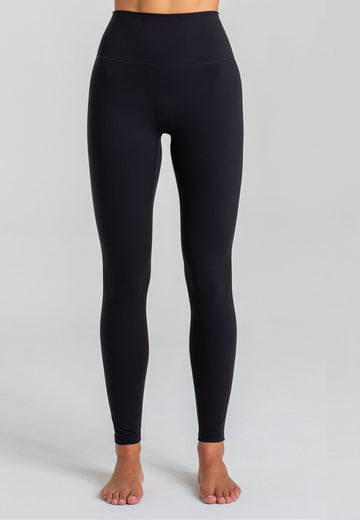 Motion Leggings mit hohem Bund - Schwarz - AchievePrime 1