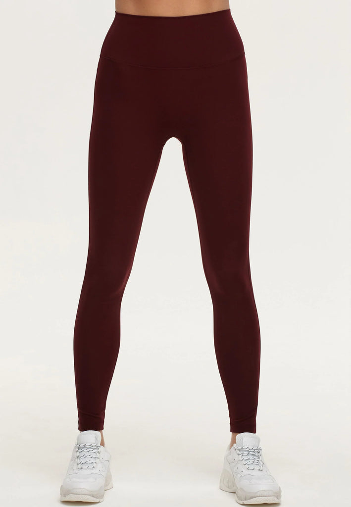 Motion Leggings mit hohem Bund - Henna Red - AchievePrime 