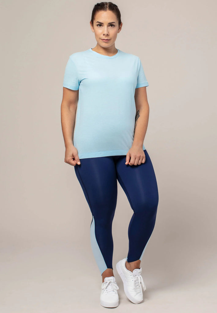 Purity T-Shirt - Frosty Blue - AchievePrime 