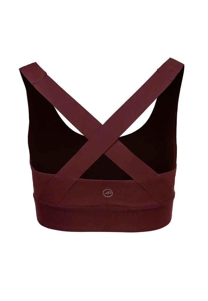 Luna Sport-BH Starker Halt - Henna Red - AchievePrime 