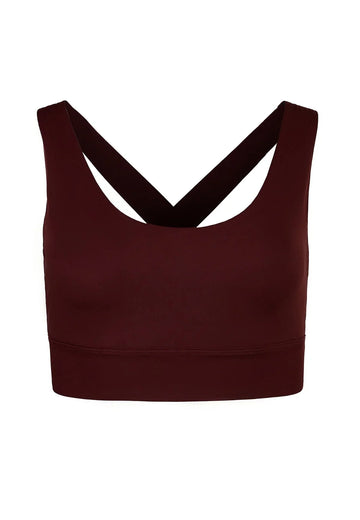 Luna Sport-BH Starker Halt - Henna Red - AchievePrime 