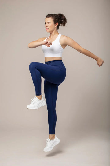 Motion Leggings mit hohem Bund - True Blue - AchievePrime 