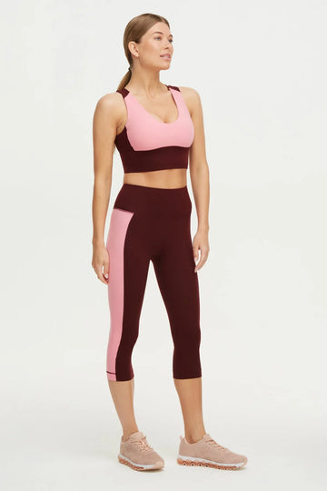 Orbit Crop Top - Scampi - AchievePrime 