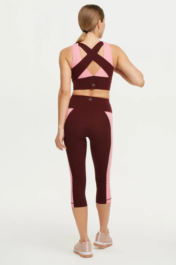 Orbit Crop Top - Scampi - AchievePrime 